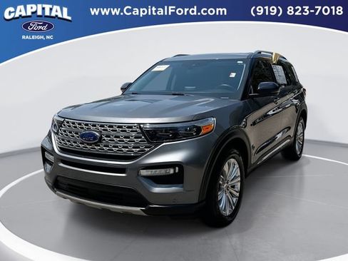 Certified 2023 Ford Explorer Limited w/ Limited Technology Package AWD/4WD image 1