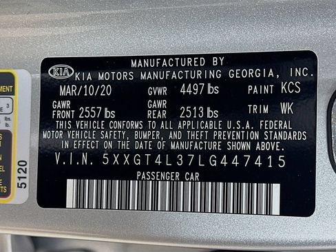 Used 2020 Kia Optima LX FWD image 46