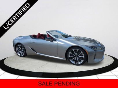 Certified 2021 Lexus LC 500 Convertible w/ Touring Package