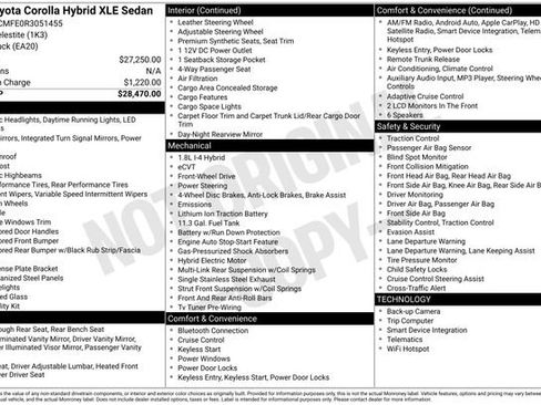 Used 2024 Toyota Corolla XLE image 3