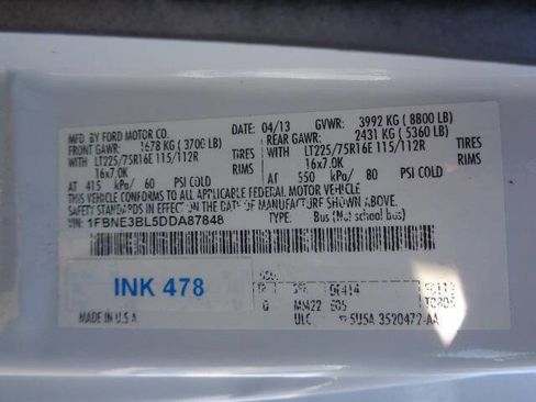 Used 2013 Ford E-350 and Econoline 350 XLT image 28