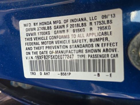 Used 2013 Honda Civic LX image 19