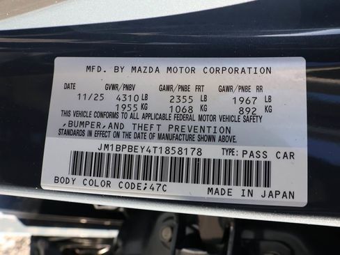 New 2026 MAZDA MAZDA3 2.5 Turbo Sedan w/Premium Plus image 50