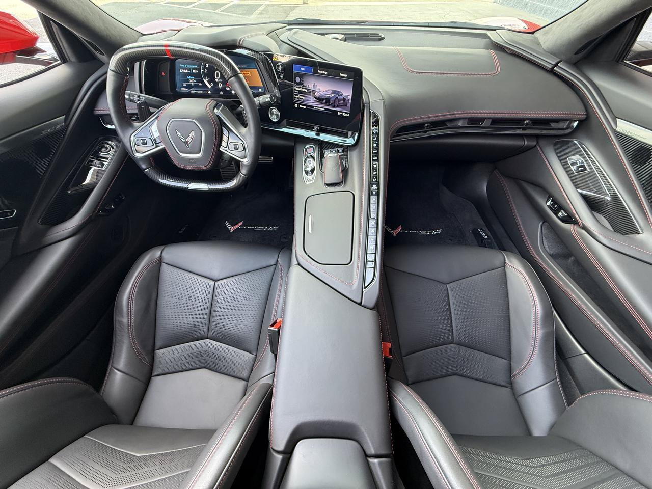 Used 2024 Chevrolet Corvette Z06 Coupe w/ 3LZ w/ Stealth Interior Trim Package RWD image 37