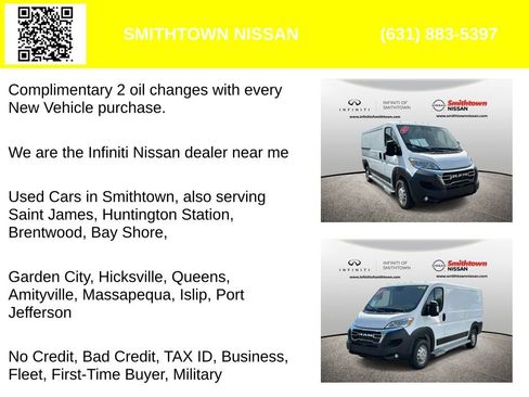 Used 2023 RAM ProMaster 2500 FWD image 2