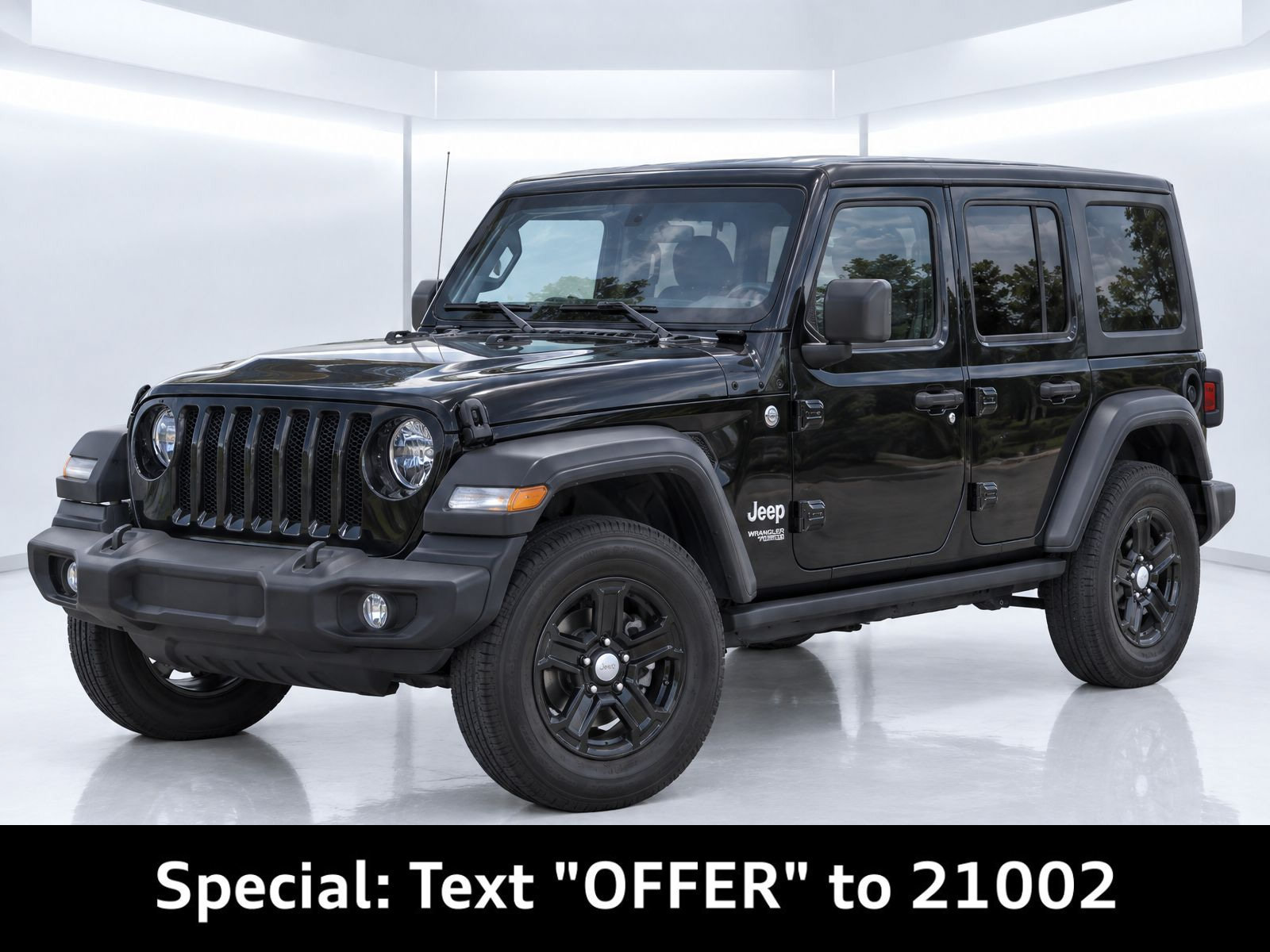 Used 2019 Jeep Wrangler Unlimited Sport S AWD/4WD 360° Tour