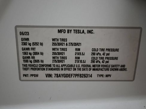 Used 2023 Tesla Model Y Performance AWD/4WD image 43