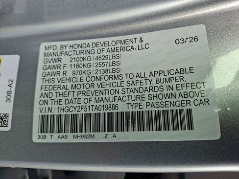 New 2026 Honda Accord Sport image 10