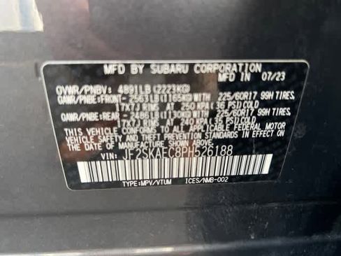 Certified 2023 Subaru Forester Premium image 12