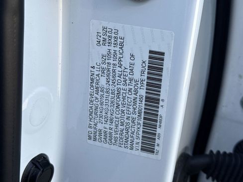 Used 2021 Honda Ridgeline Sport image 34