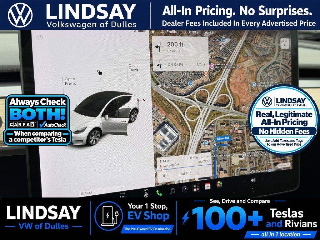 Used 2021 Tesla Model Y Long Range AWD/4WD image 15
