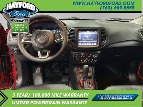 Used 2021 Jeep Compass Trailhawk AWD/4WD image 18
