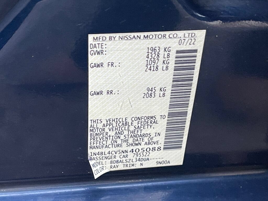 Used 2022 Nissan Altima 2.5 SR FWD image 36