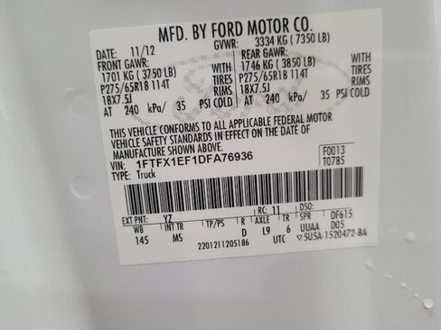 Used 2013 Ford F150 XLT w/ XLT Chrome Pkg image 33