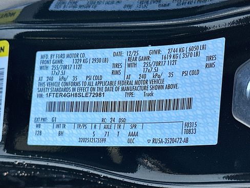 New 2025 Ford Ranger XLT w/ Trailer Tow Package image 20