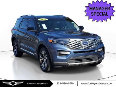 Used 2020 Ford Explorer Platinum w/ Premium Technology Package