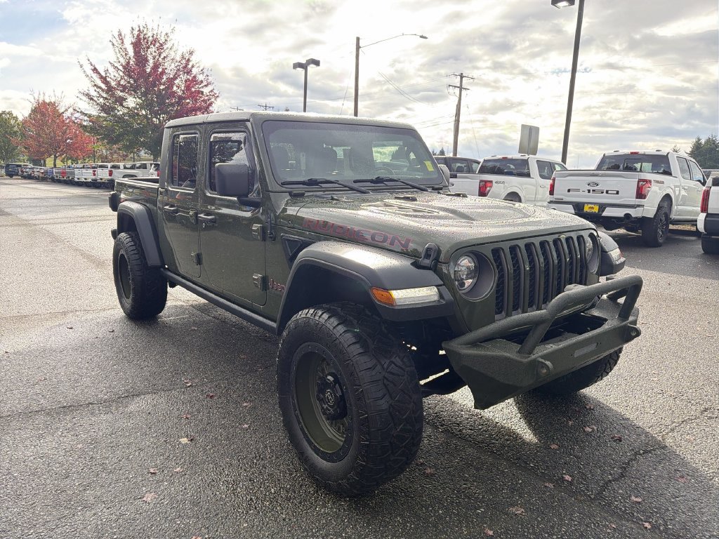 Used 2021 Jeep Gladiator Rubicon w/ LED Lighting Group AWD/4WD image 3