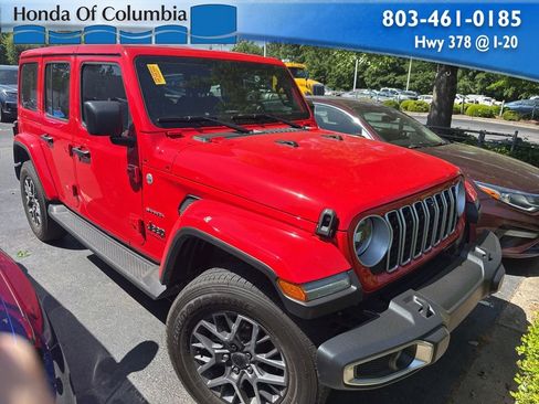 Used 2024 Jeep Wrangler Sahara w/ Technology Group image 1
