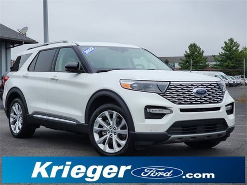 Certified 2022 Ford Explorer Platinum w/ Technology Package image 1