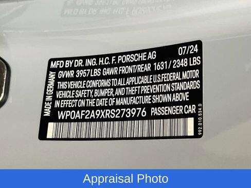 Certified 2024 Porsche 911 GT3 RS RWD image 32