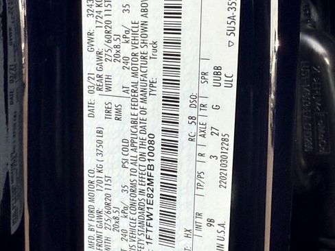 Used 2021 Ford F150 Platinum w/ Trailer Tow Package image 37