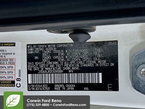 Used 2012 Toyota 4Runner Limited image 32