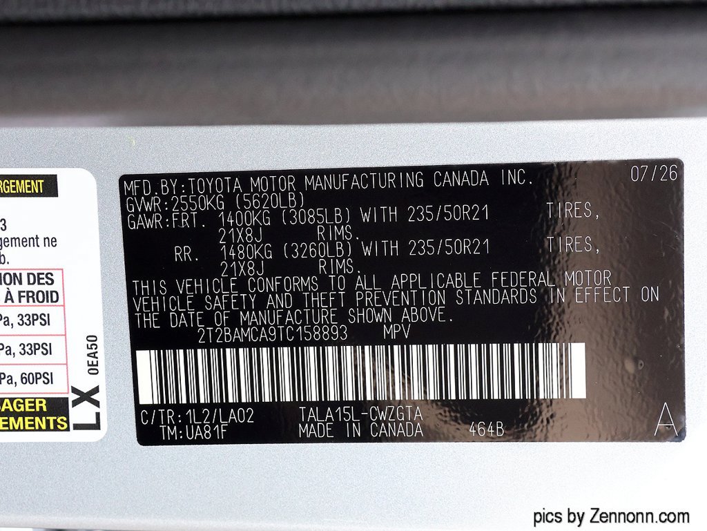 New 2026 Lexus RX 350 AWD w/ Convenience Package image 29