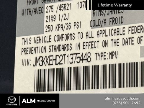 New 2026 MAZDA CX-90 3.3 Turbo w/ Premium Plus Pkg image 36