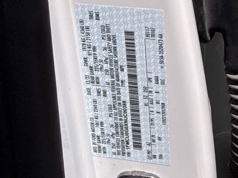 Used 2022 Ford Escape SE w/ SE Sport Appearance Package FWD image 37