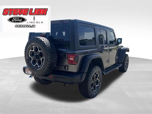 Used 2022 Jeep Wrangler Unlimited Rubicon 4xe w/ Steel Bumper Group AWD/4WD image 6