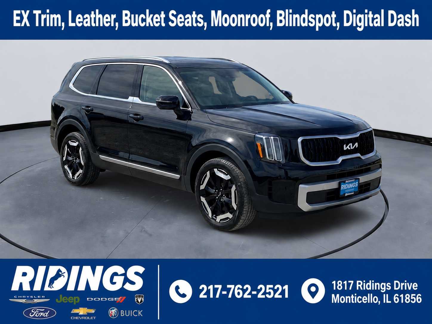 Used 2025 Kia Telluride EX w/ EX Captain's Chair Package FWD image 1