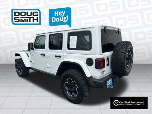Used 2023 Jeep Wrangler Unlimited Rubicon 4xe w/ Cold Weather Group image 5