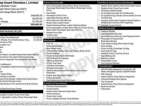 Used 2021 Jeep Grand Cherokee L Limited RWD image 7