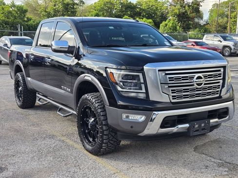 Used 2021 Nissan Titan Platinum Reserve w/ Moonroof Package AWD/4WD image 1