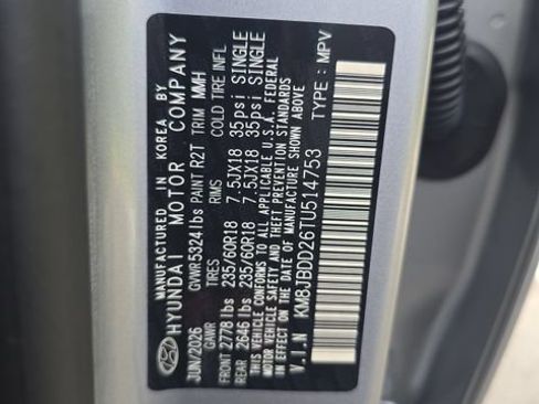 New 2026 Hyundai Tucson SEL AWD/4WD image 23