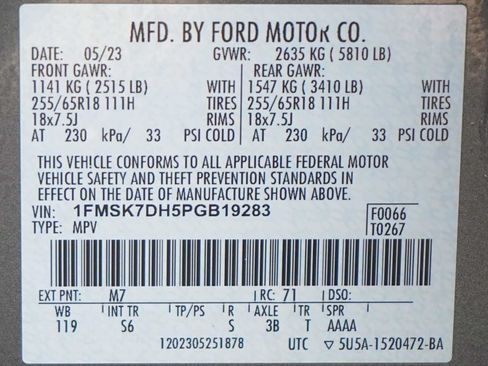 Used 2023 Ford Explorer XLT w/ Equipment Group 202A RWD image 30