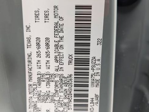 New 2025 Toyota Tundra 1794 Edition AWD/4WD image 17