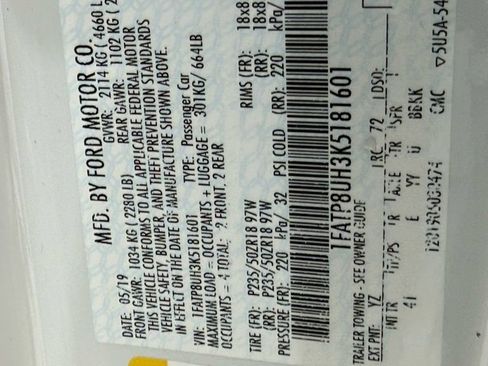 Used 2019 Ford Mustang Premium image 31