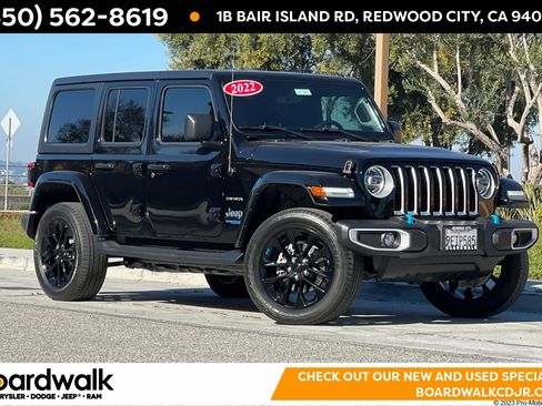 Used 2022 Jeep Wrangler Unlimited Sahara image 1