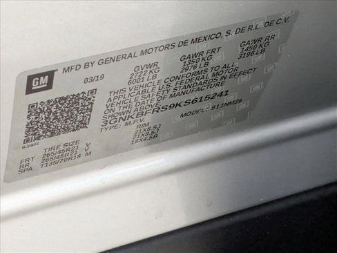 Used 2019 Chevrolet Blazer Premier w/ Sun and Wheels Package image 25