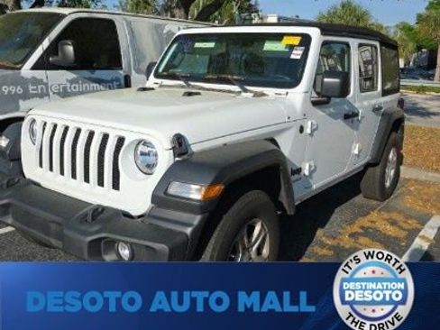 Used 2022 Jeep Wrangler Unlimited Sport image 1