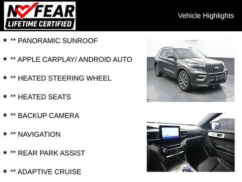 Used 2024 Ford Explorer ST-Line w/ Class IV Trailer Tow Package AWD/4WD image 2
