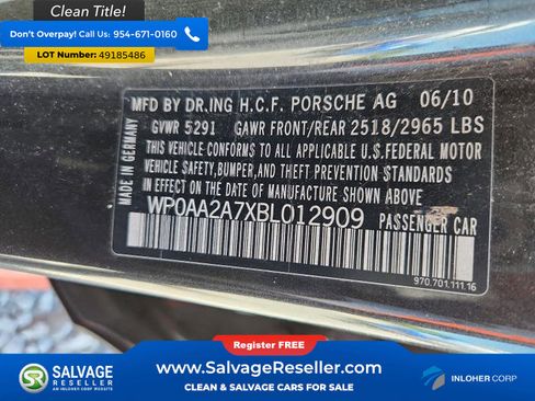 Used 2011 Porsche Panamera 4 AWD/4WD image 16