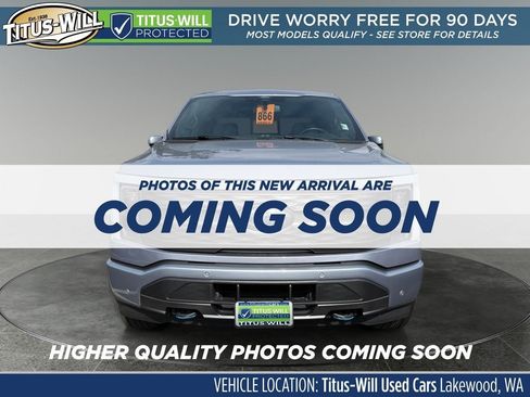 Used 2022 Ford F150 Lightning Lariat AWD/4WD image 2