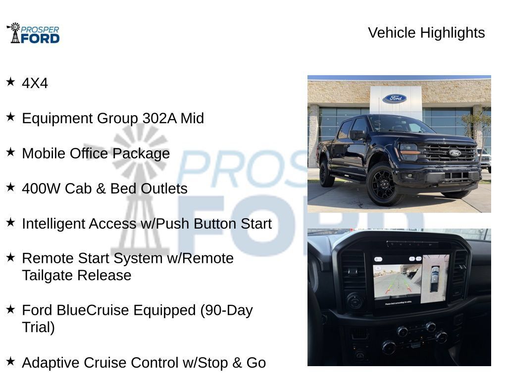 Used 2024 Ford F150 XLT w/ Equipment Group 302A MID AWD/4WD image 5