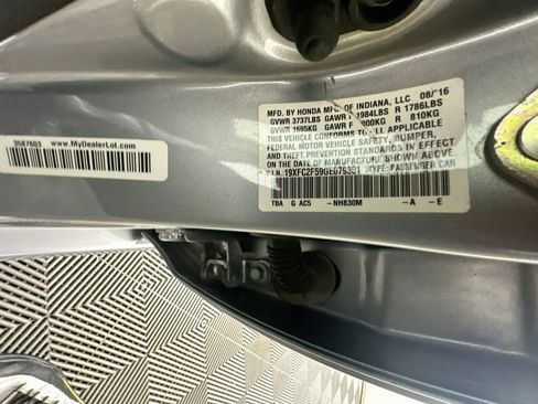 Used 2016 Honda Civic LX image 12