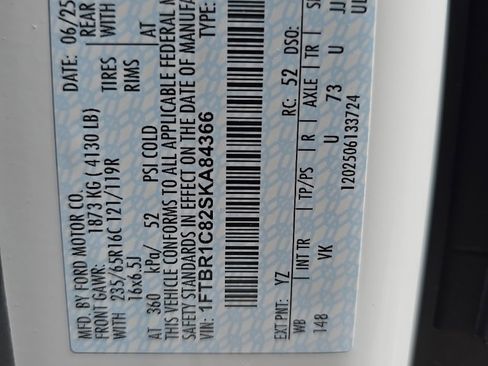 New 2025 Ford Transit 250 Base w/ Load Area Protection Package image 33