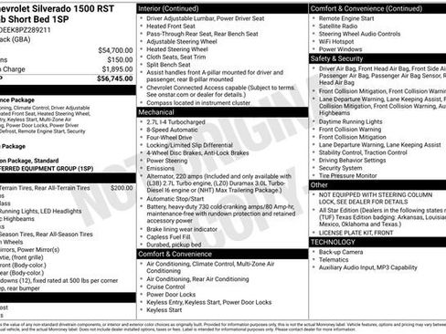 Used 2023 Chevrolet Silverado 1500 RST AWD/4WD image 9
