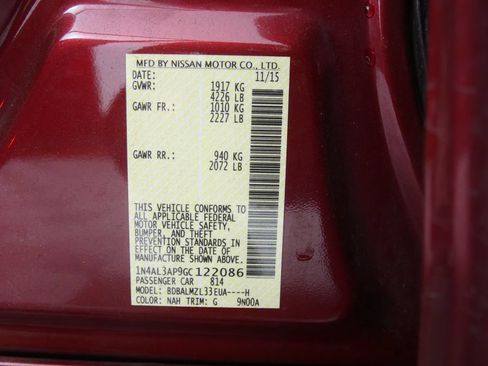 Used 2016 Nissan Altima 2.5 SV w/ Convenience Package FWD image 21