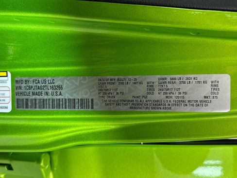 New 2026 Jeep Gladiator Sport image 30